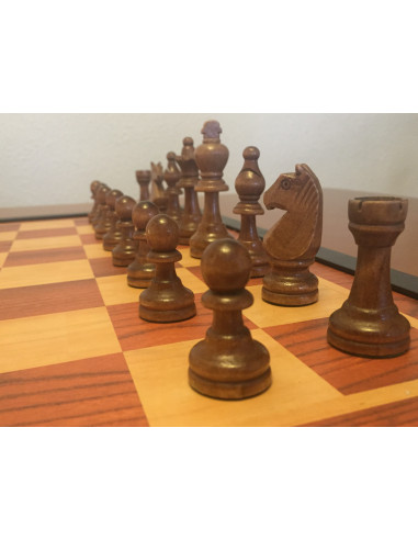 TABLERO + PIEZAS DE MADERA ABBEY